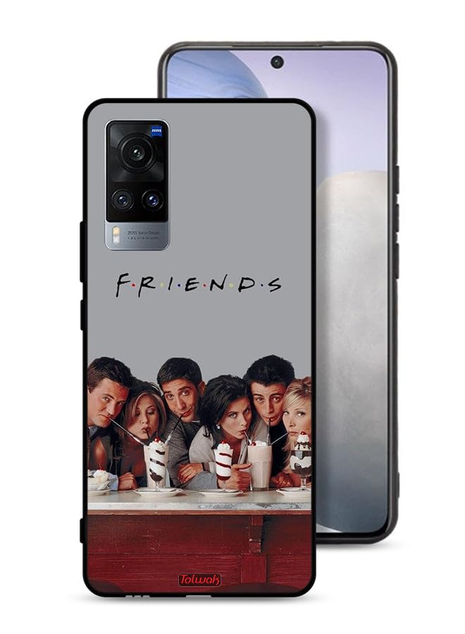 Tolwak Vivo X60 Protective Case Cover F R I E N D S Multicolor