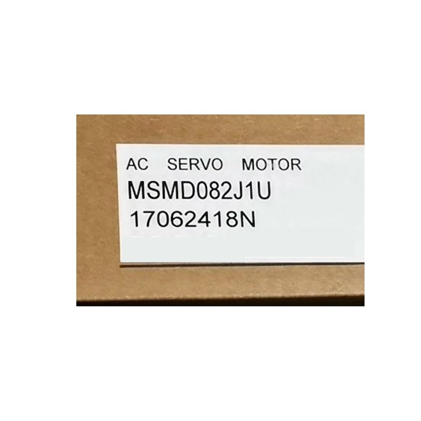 MSMD082J1U servo Motor Driver variateur de vitesse pour servomoteur CA