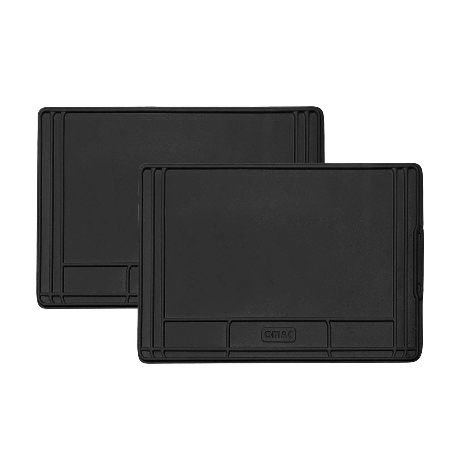 OMAC 2 Pcs Under Sink Mat for Kitchen & Bathroom 34