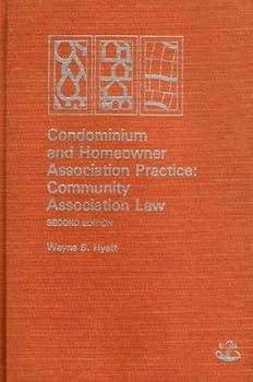 Hardcover Condominium and homeowner association practice: Community association law Book