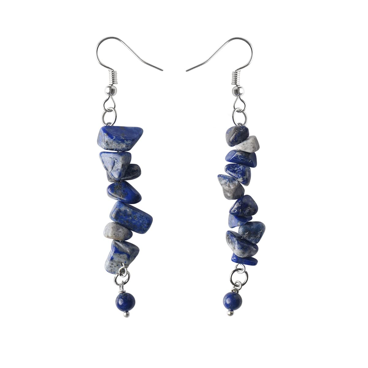 See full amazon price history chart for 9Dzine Crystal Chips Earring Lapis Lazuli Crystal Chips Dangle Earrings Lapis Crystal Chips Stone with Beads Silver Color Earring Pair for Women Girls Jewelry Birthday Anniversary Gift. 9Dzine Crystal Chips Earring Lapis Lazuli Crystal Chips Dangle Earrings Lapis Crystal Chips Stone with Beads Silver Color Earring Pair for Women Girls Jewelry Birthday Anniversary Gift. (B0C3XV8RB1) Amazon Price History, Amazon Price Tracker