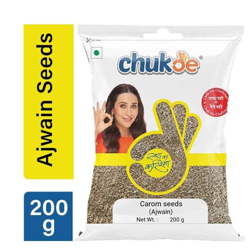 Image of Chukde Ajwain Sabut, Carrom Seeds Whole Spices, 200g (Pack of 3)