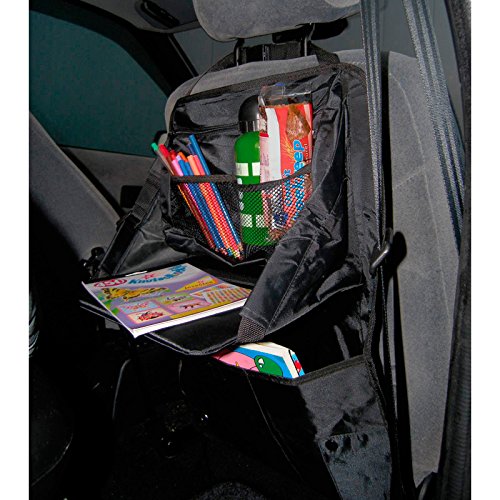 AUTO-STYLE AutoStyle ComfortLine Table + Organizing bag incl. cup holders, Black - Image 4