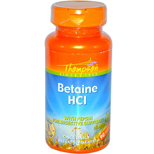 Thompson Betaine HCl with Pepsin, Tablet (Btl-Plastic) 324mg 90ct