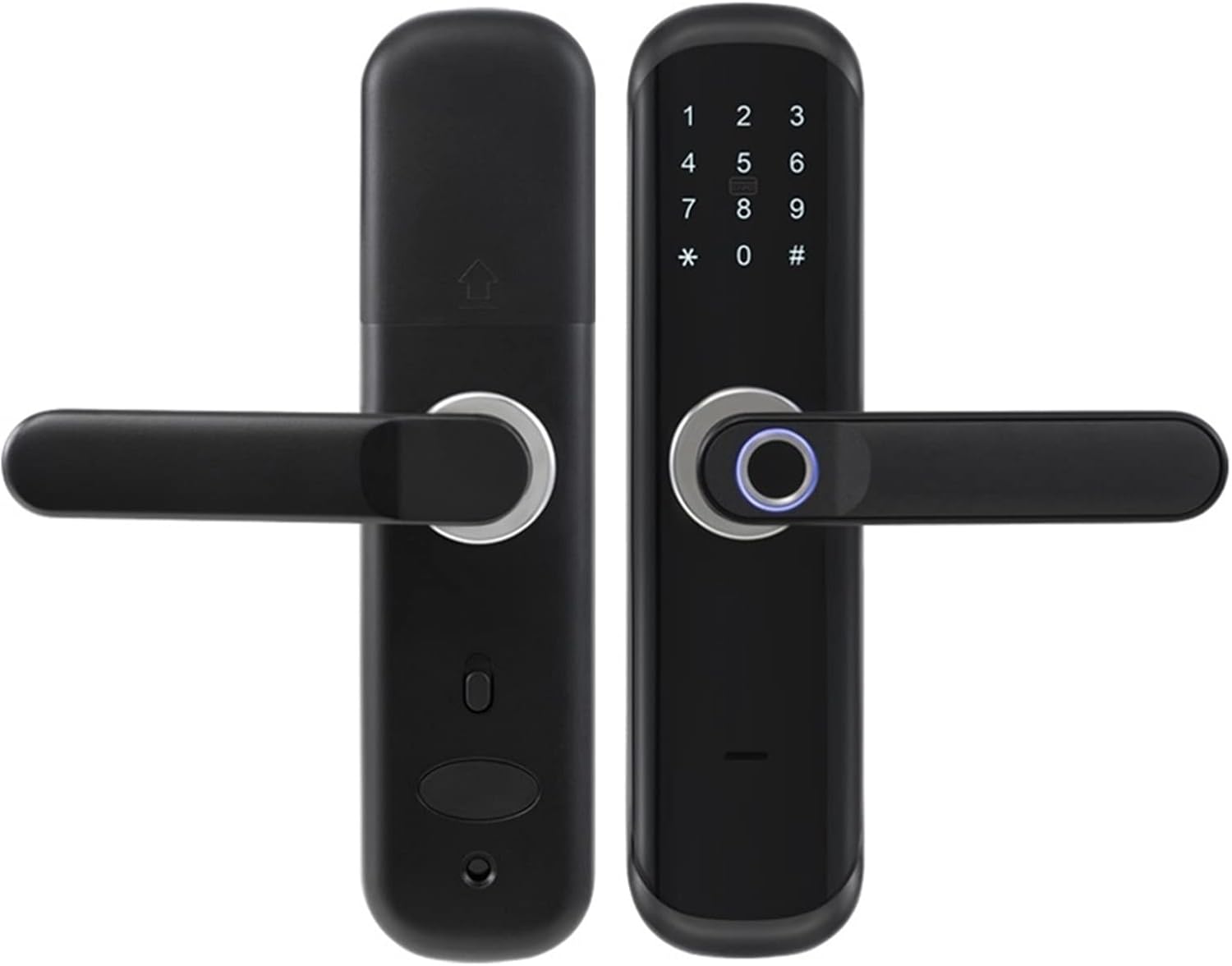 スマートロック スマート生体認証指紋ドアロック、M1 カードと
