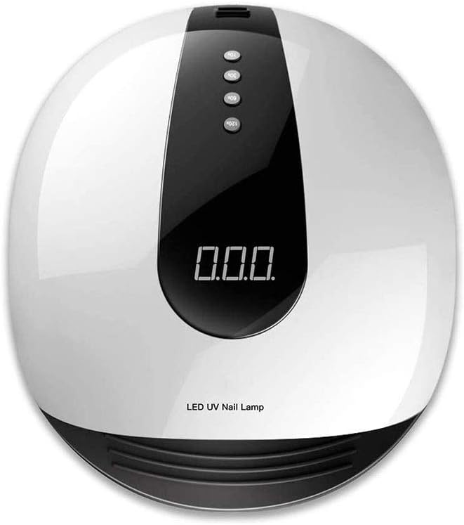 80W LED Nail Lamp, Nail Dryer UV LED Nail Lamp with 4 Timer Setting,Nail Art Tools,Light Manicure Curing Lamp with Auto Sensor