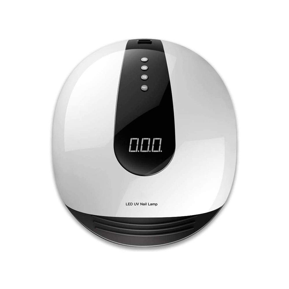 Lampada per unghie a Led 80W, essiccatore per unghie Lampada per unghie LED UV con 4 timer, strumenti per unghie, strumenti per unghie, lampada da polimerizzazione manicure leggera con sensor
