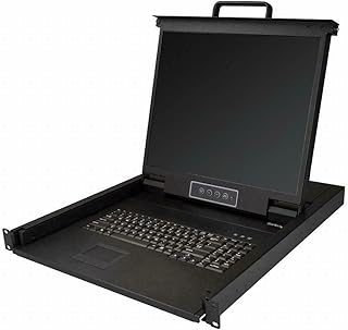 StarTech.com 1U Rackmount KVM Console - 19in Screen - Rackmount LCD