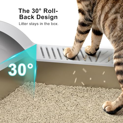 Caja sanitaria metálica para gato extra grande XL miniatura 6