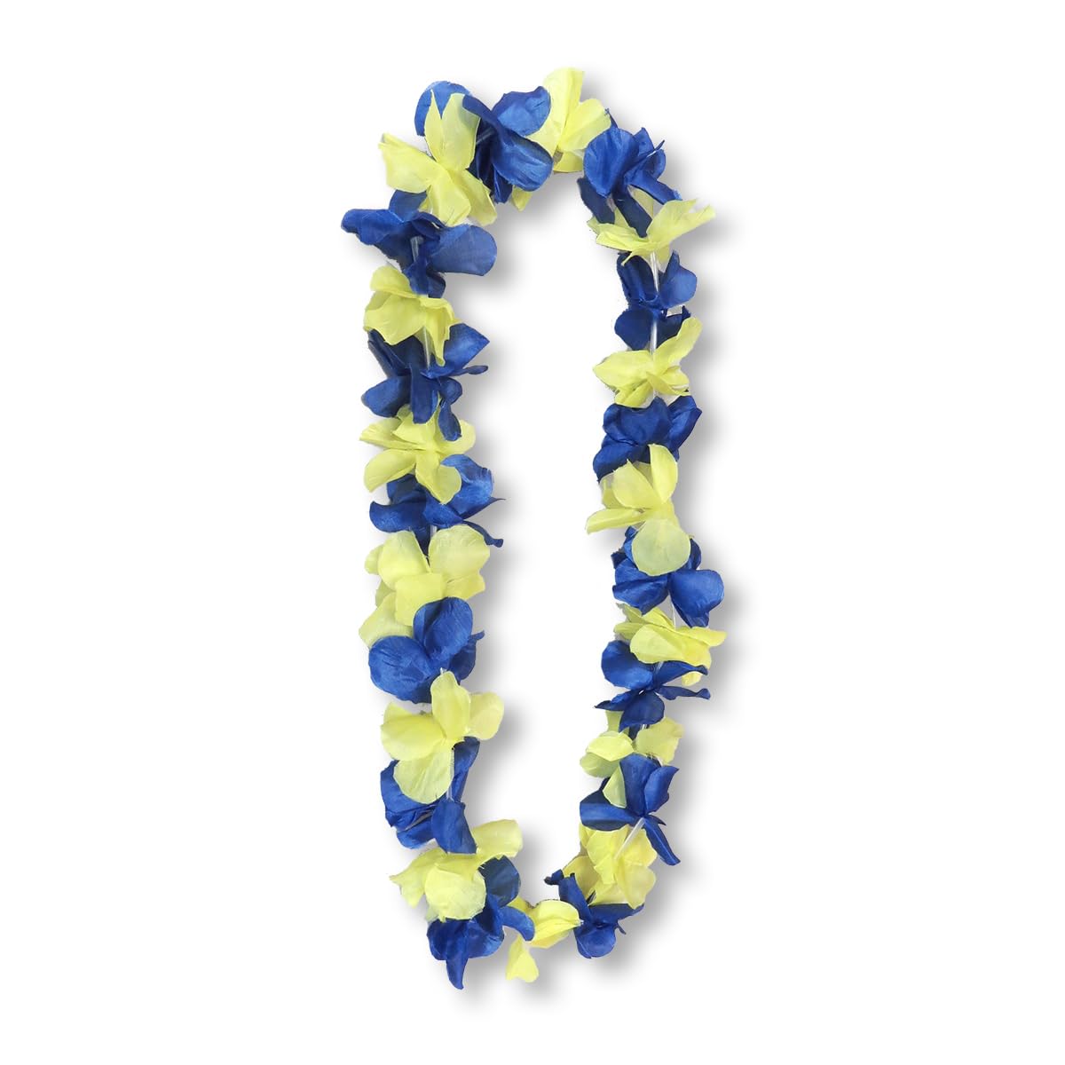 Sonia Originelli Blumenketten Set – 5 Stück, Ca. 102 Cm, Polyester, Bunte Farben (grün-weiß-rot), Für Party & Feier