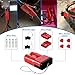 smseace 2Pack 175Amp Battery Quick Connect Plugs and connectors1/0-4 Gauge Battery Quick Disconnect for Winch, Trailer and trolling Motor 12-36V Towing Winch Quick Connect Systems