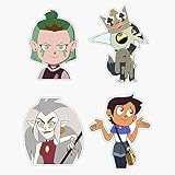 The Owl House Luz Set Bumper Sticker Vinyl Decal 5