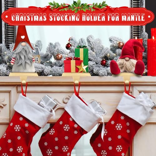 Crochet chaussette de Noël noir pour habiller votre cheminée festive - 3