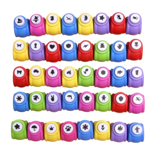 Applicazione: queste forme a mini foro sono ottimi partner per molti progetti artistici e artigianali..Utilizzato per scrapbooking, diari, creazione di biglietti di auguri, nail art, album fotografici, imballaggi, album di souvenir.