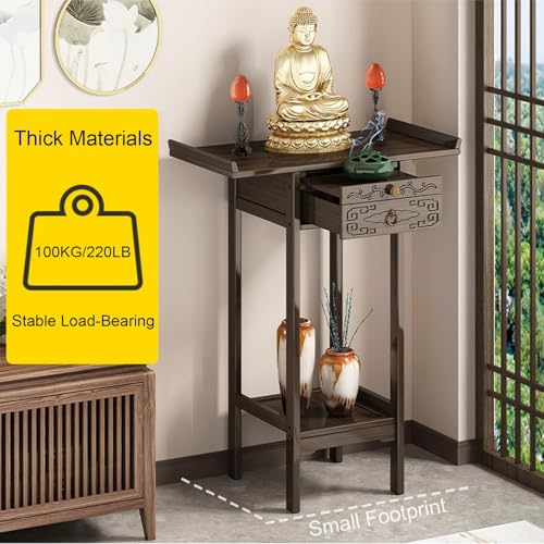 Table de prière sur pied compacte pour ranger vos objets sacrés - 6