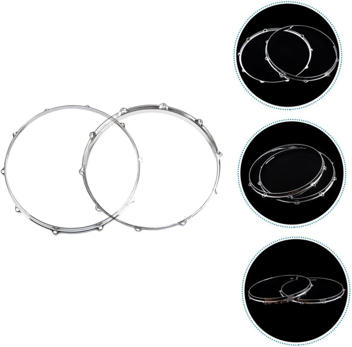 ibasenice 2pcs Drum Side Snare Drum Accessories for Sound and Easy Installation Music Instrument Tools