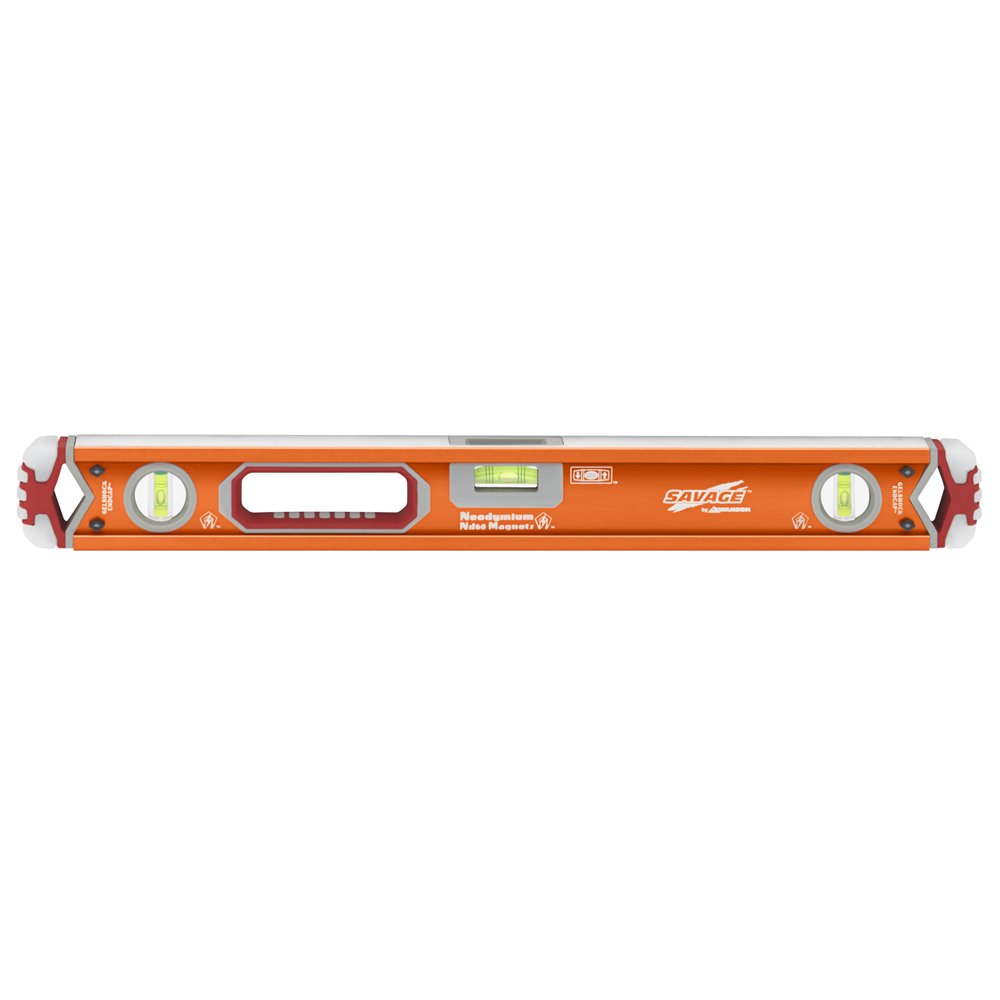 Swanson Tool Co., IncSVB24M 24- h Savage Magnetic Professional Box Beam Level with Gel End Cap