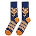 Cool Socks, Garfield Funny Men's Cartoon Character Crew Socks