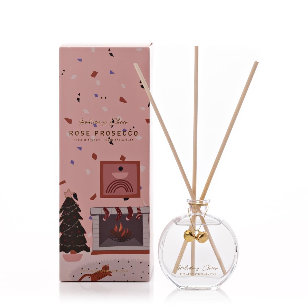 The Aromatherapy Company Rose Prosecco Scented Reed Diffuser