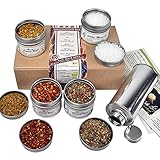 direct&friendly Bio Grill Gewürz Set - Geschenke für Männer - für ein perfektes Hähnchen auf der Dose - mit verschiedenen Rubs und Infoheft