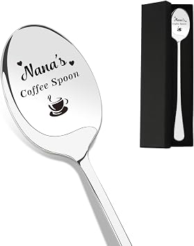 Nana Christmas Gifts, Stocking Stuffers for Nana, Nana Gifts, Gifts for Grandma, Nana Mothers Day Gifts, Nana Coffee Spoons, Nana Birthday Gifts, Valentines Gifts for Nana, Grandparents Day Gifts
