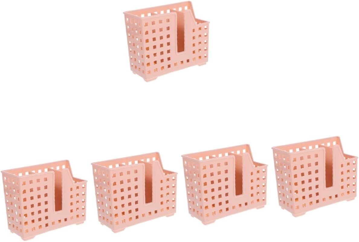 OUNONA 5sets Space-saving Kitchen Utensil Holder Wall Hanging Chopstick Organizer Silverware Rack Draining 2pcs*5