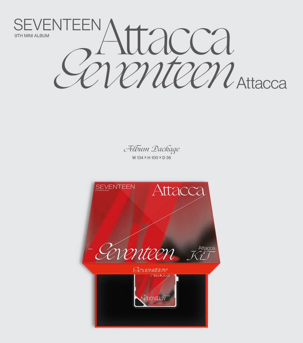Amazon.com: Pledis [KIHNO KIT] SEVENTEEN - Attacca (9th Mini Album