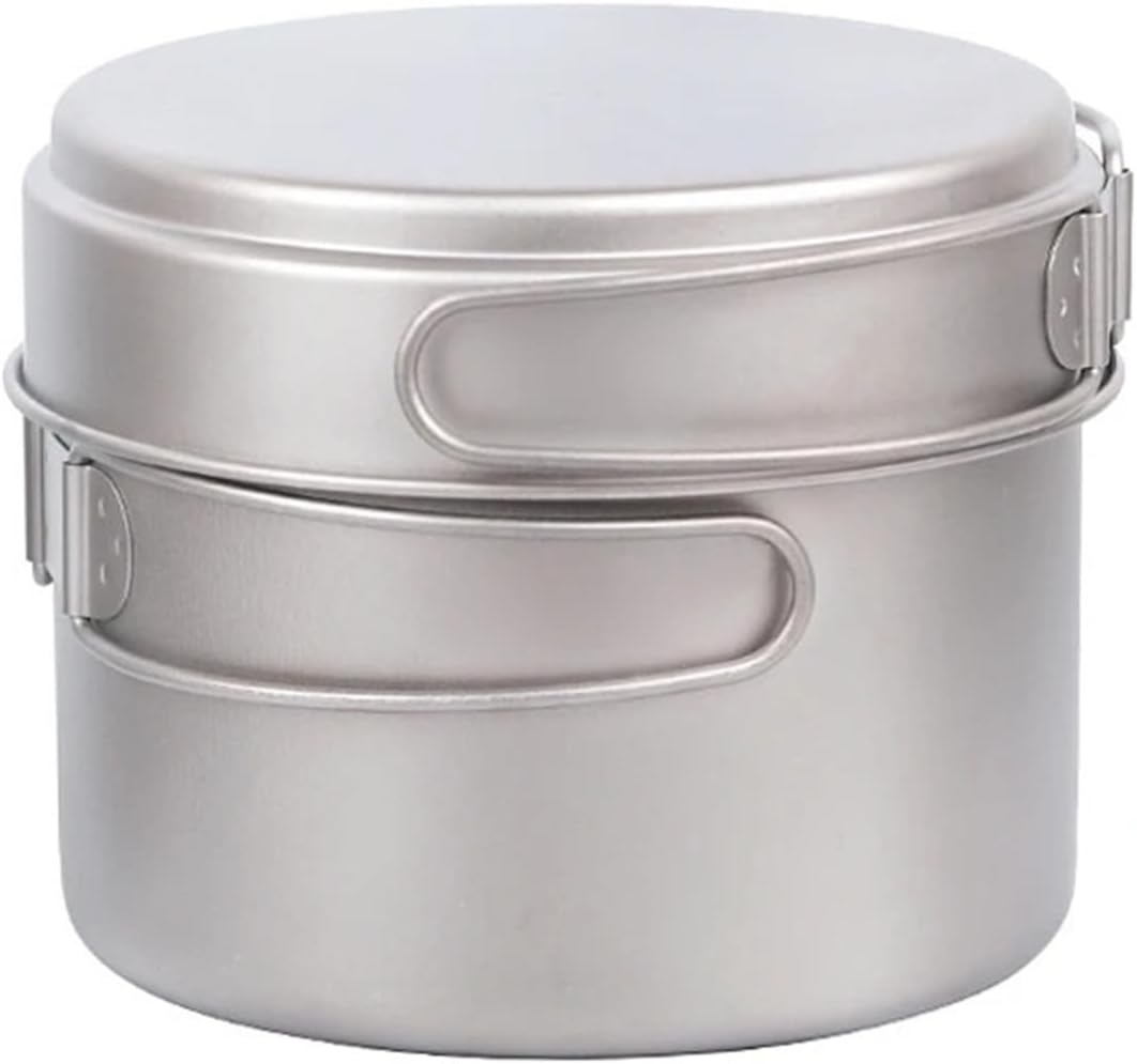 Compatible for Tiartisan Titanium Pot & Frying Pan Set with Folding Handle – Lightweight Outdoor Camping Cookware