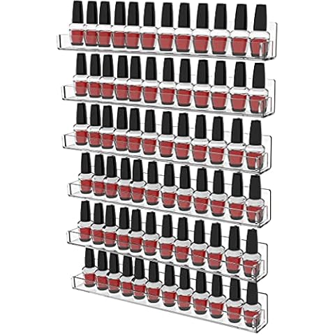 Cq Acrylic Nail Polish Rack 6PCS Cover