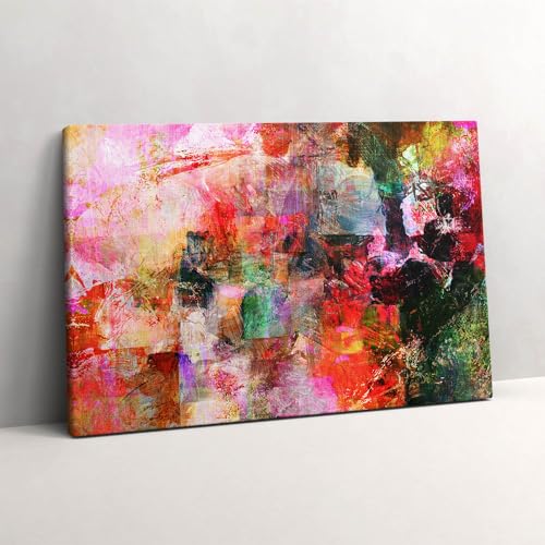 Grand Tableaux Composition abstraite Wallfluent Décoration Murale Peinte