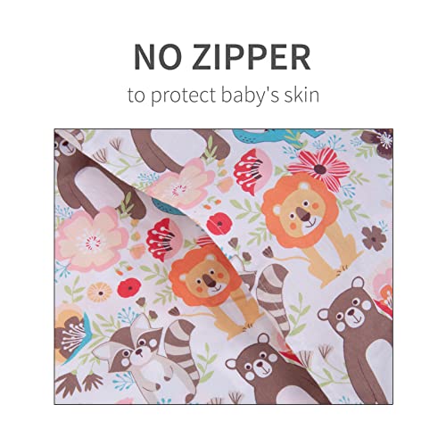 Image of ALVABABY Toddler Pillowcases 2 Pack Cotton Kids Pillow Cover Fit 13 inchx 18 inch or 14 inchx20 inch Envelope for Girl Boy Travel