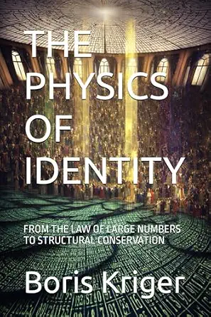THE PHYSICS OF IDENTITY: FROM THE LAW OF LARGE NUMBERS TO STRUCTURAL CONSERVATION-Wow! eBook