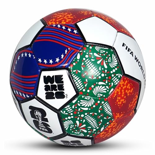 Image of Hamleys FIFA World Cup 2026 Official Licensed Merchandise | Size 5 Football | White Graphic