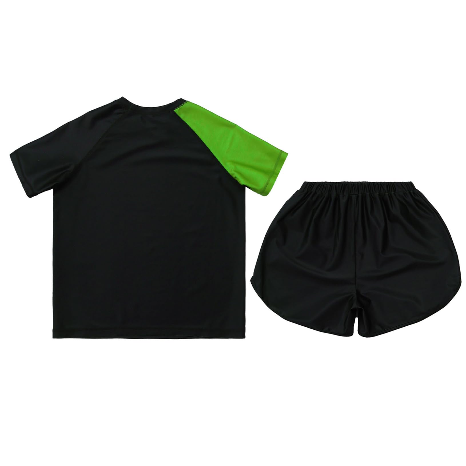 Freebily Enfant Ensemble T-Shirt et Short Boxe Muay Thai Compétition Garçon Costume Arts Martiaux Kickboxing Sport Exercice