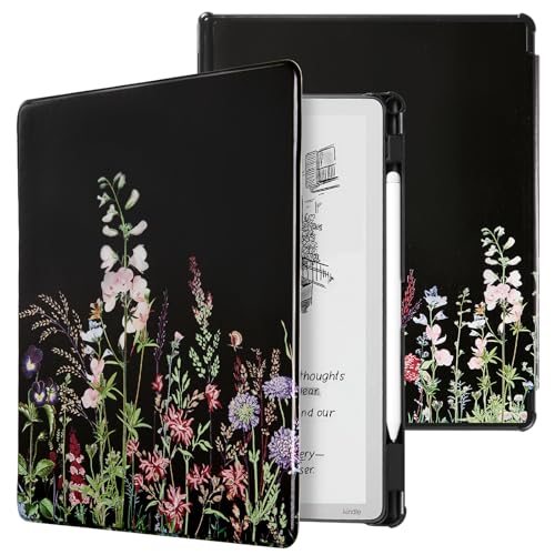 Image of CoBak Case for 11 inch Kindle Scribe 3rd Generation 2025, Kindle Scribe Colorsoft - All New PU Leather Cover with Auto Sleep Wake, Pen Holder for Scribe 11 inch 2025 Released