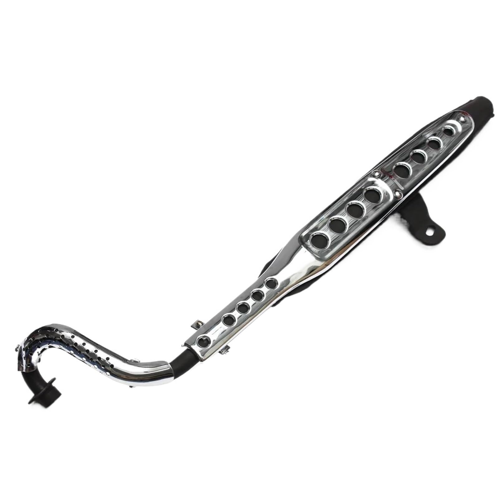 Silenciador Escape Para Motocicleta Tubo De Escape Punta Garganta Sistema Escape Para Todos Los Para Mini Para Trail CT70 49 Cc 72 Cc 86 Cc 107 Cc