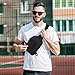 Imagen de WATIIFUFU Bolsa Hombre Ajustable de Pecho y Cintura con Cremallera Ligera y Resistente Bolso Hombro Deportivo para Viaje Senderismo y Uso Diario