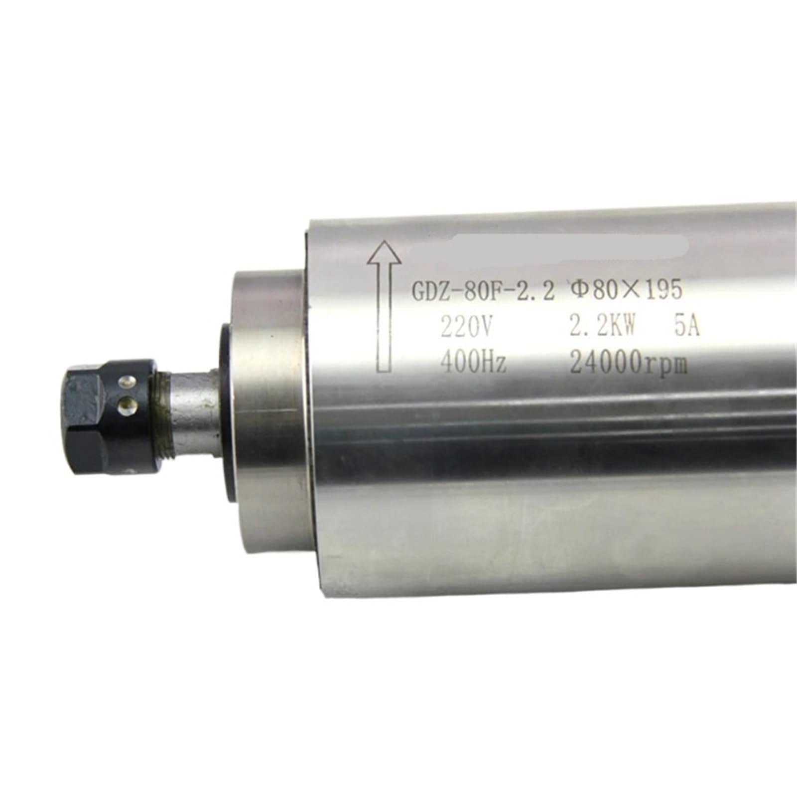 Motore elettrico ER20 raffreddato ad aria da 2,2 kW con 4 cuscinetti for router