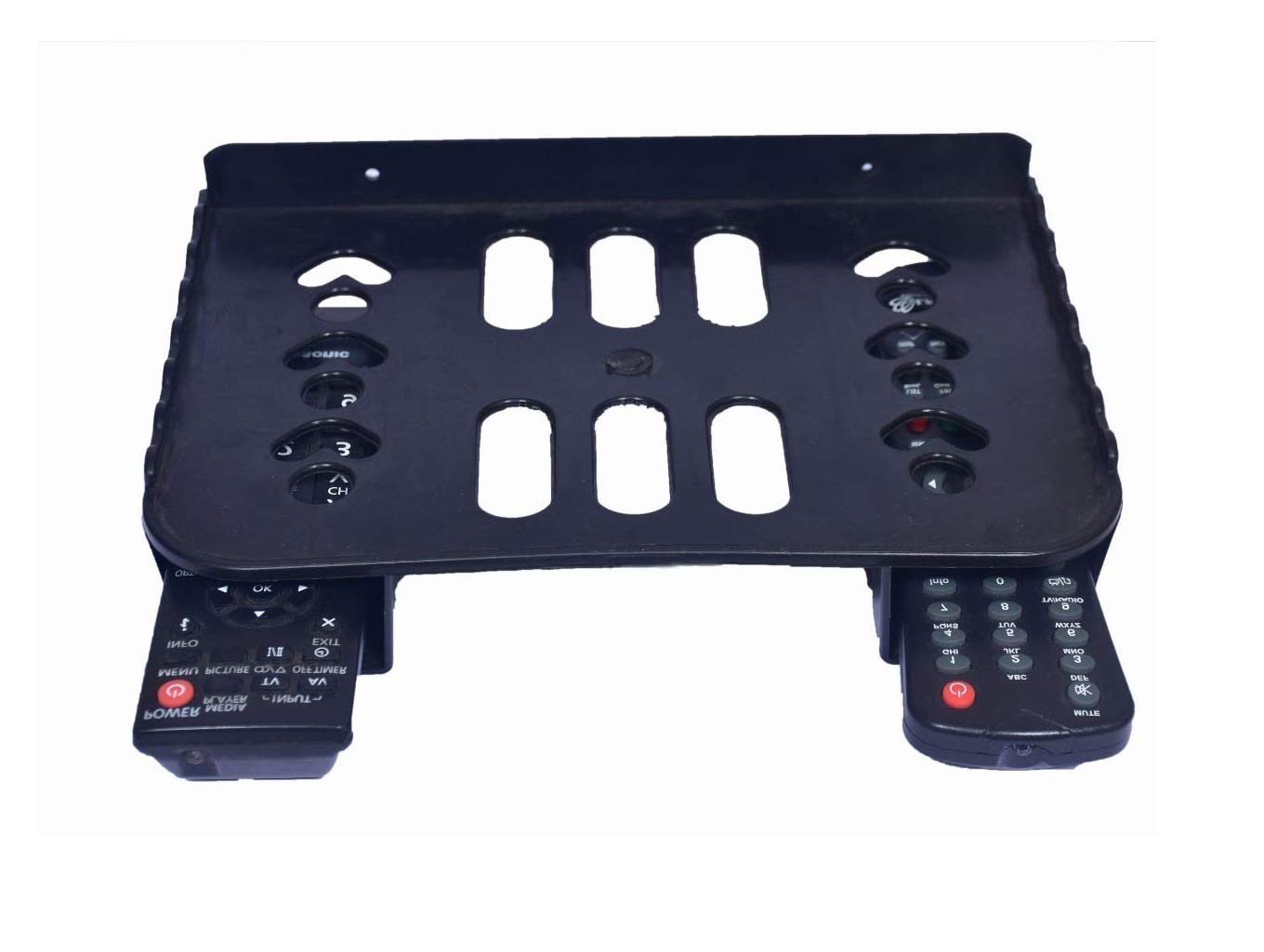 Nixnine Plastic Unbreakable Set Top Box/DTH Stand/Wall Mount Stand/DVD