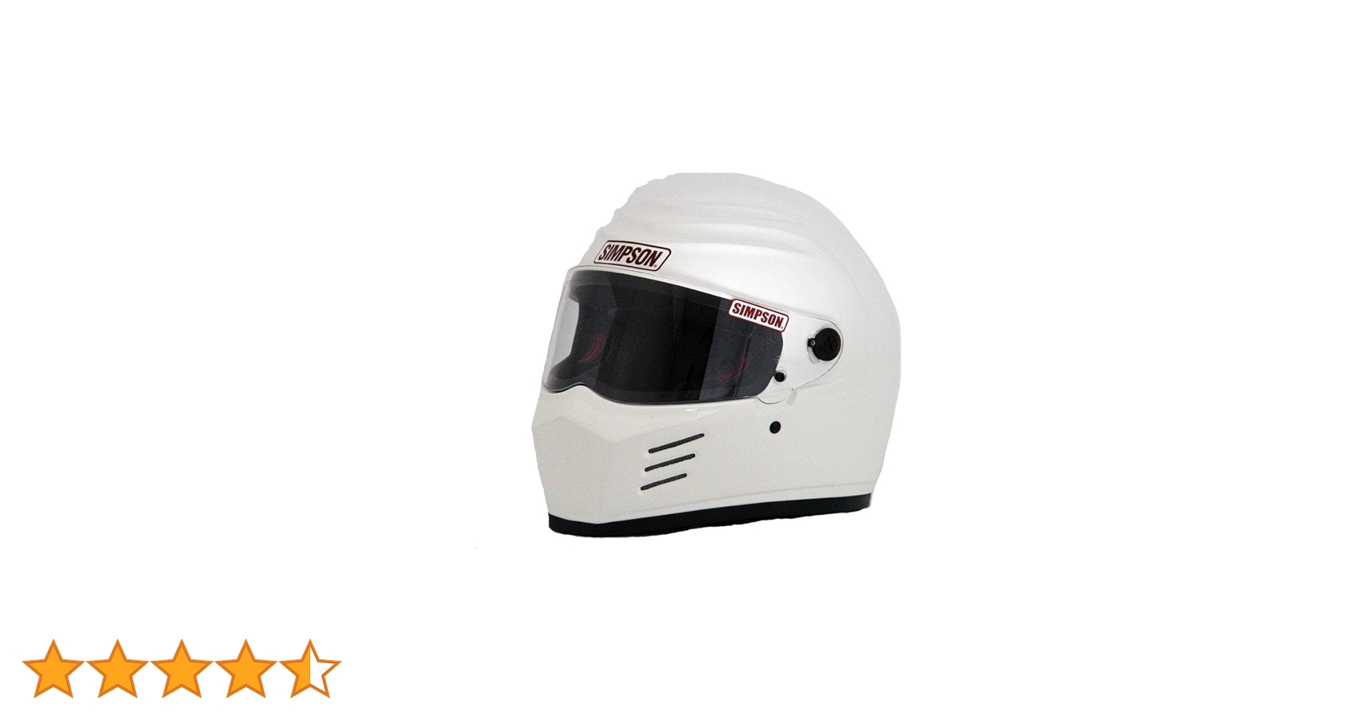 Amazon | SIMPSON(シンプソン) OUTLAW ホワイト 61cm | フル