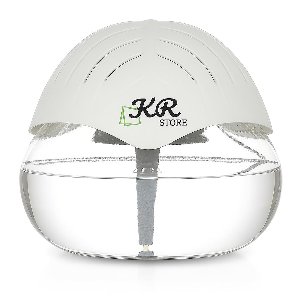 KR STOREโข Air Purifier & Humidifier with Aroma Diffuser โ 3-in-1 Room Freshener for Home & Office โ Model 606A (White)