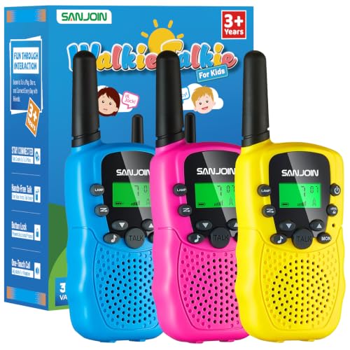 SANJOIN Kids Walkie Talkies