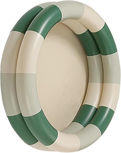 Miniatura 1 de GLOGLOW Piscina inflable de juegos de agua, piscina inflable gruesa para bebés y niños para uso en interiores y exteriores (dinosaurio azul)