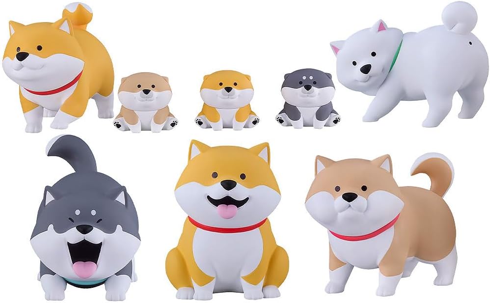 Shibanban PVC Figures 6 cm Blind Box Assortment (6)
