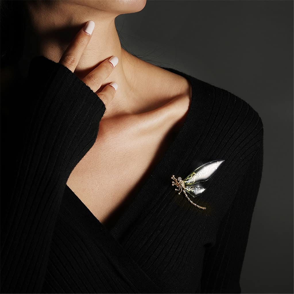 fee und Elegante, hochwertige, Exquisite libellen-brosche, Mantel, Pullover, Accessoires, personalisierte anstecknadel, vielseitige Corsage