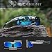 ROCKNIGHT HD Driving Polarized Sunglasses Men UV Protection Mirrored Golf Fishing Outdoor