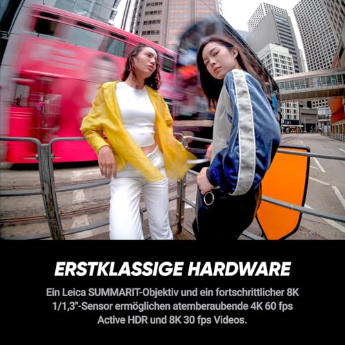Insta360 Ace Pro 2 Xplorer Bundle Schiefergrau - 8K Action-Cam, Doppel-Akku – Ansicht 3