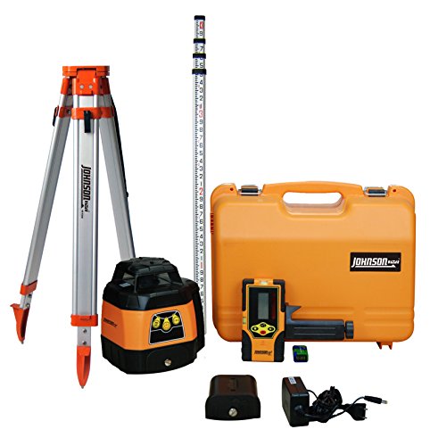 Johnson Level & Tool 40-6552 Electronic Self-Leveling Horizontal Exterior Rotary Laser System
