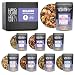 Tiesta Tea Dry Flight Sampler, Relaxer Teas, 7 Count 1 Ounce Pouches, Loose Leaf Herbal Tea Blends, 8 to 12 Servings of Each Flavor, Gift Set