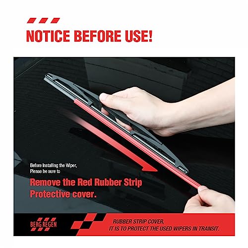 Berg Regen 1616-116B Rear Wiper Blades 16 Inch (16-B), Replacement For Odyssey 2022-2005, Insight 11-10 thumb #4